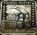 10 zł złotych 2011 Przybora Wasowski SREBRO KWADRATOWA