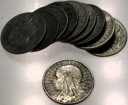 LOT zestaw 10 x 2 zł złote Głowa Kobiety Polonia Jadwiga Babka
