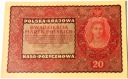 1919 20 dwadzieścia Marek Polskich II Seria EE banknot