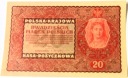 1919 20 dwadzieścia Marek Polskich II Seria EN banknot