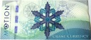 banknot testowy USA Płatek Śniegu CRANE CURRENCY MOTION