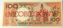 NIEOBIEGOWY 100 zł sto złotych 1990 Seria H POZNAŃ Miasta Polskie banknot