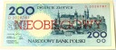 NIEOBIEGOWY 200 zł dwieście złotych 1990 Seria D KRAKÓW Miasta Polskie