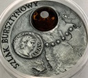 20 zł złotych 2001 Szlak Bursztynowy BURSZTYN SREBRO RZADKA