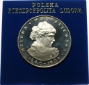 100 zł złotych 1975 Helena Modrzejewska SREBRO