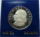 100 zł złotych 1976 Kazimierz Pułaski SREBRO