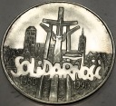 100000 zł złotych 1990 Solidarność TYP A uncja 1 oz SREBRO