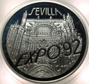 200000 zł złotych 1992 Expo Sevilla SREBRO