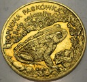 2 zł złote 1998 Ropucha paskówka Zwierzęta Świata