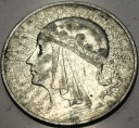 10 zł złotych 1932 Głowa Kobiety Polonia Jadwiga Babka SREBRO