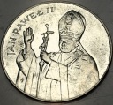 10000 zł złotych 1987 Jan Paweł II SREBRO