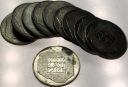 LOT zestaw 10 x 200 zł 1974 XXX lat PRL SREBRO