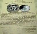 Jan Paweł II 2008 Papież pojednania Człowiek który zmienił Świat SREBRO