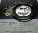 medal TOPAZ Skarby Polski 50mm 40g