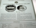 USA 1 dolar dollar 1992 Dwustulecie Białego Domu Srebrne Dolary SREBRO