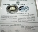USA 1 dolar dollar 2007 Dwustulecie Konstytucji USA Srebrne Dolary SREBRO