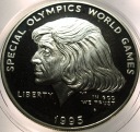 USA 1 dolar 1995 Olimpiada Specjalna SREBRO