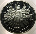 USA 1 dolar dollar 1989 200 lat Kongresu USA Srebrne Dolary SREBRO