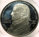 USA 1 dolar dollar 2005 John Marshall SREBRO