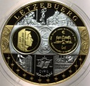 Wspólna Waluta Euro LUKSEMBURG Letzebuerg 40 mm SREBRO