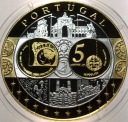 Wspólna Waluta Euro PORTUGALIA Portugal 40 mm SREBRO