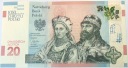 2015 20 zł złotych CHRZEST 1050 rocznica Chrztu Polski banknot NBP