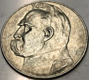 5 zł złotych 1936 Józef Piłsudski SREBRO