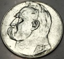 5 zł złotych 1938 Józef Piłsudski SREBRO