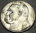 10 zł złotych 1935 Józef Piłsudski SREBRO