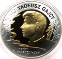 10 zł złotych 2009 Tadeusz Gajcy SREBRO