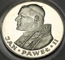 1000 zł złotych 1982 Jan Paweł II SREBRO