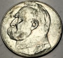 5 zł złotych 1936 Józef Piłsudski SREBRO