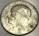 5 zł złotych 1933 Głowa Kobiety Polonia Jadwiga Babka SREBRO