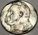 10 zł złotych 1935 Józef Piłsudski SREBRO