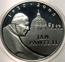 10 zł złotych 2005 Jan Paweł II 1920 2005 SREBRO