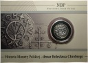 5 zł złotych 2013 denar Bolesława Chrobrego Historia Monety Polskiej SREBRO