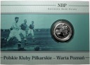 5 zł złotych 2013 Warta Poznań Polskie Kluby Piłkarskie SREBRO