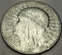 10 zł złotych 1932 Głowa Kobiety Polonia Jadwiga Babka SREBRO