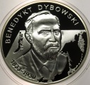 10 zł złotych 2010 Benedykt Dybowski SREBRO