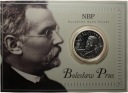 10 zł złotych 2012 Bolesław Prus SREBRO