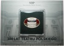 10 zł złotych 2013 Teatr Polski 100 lat Teatru Polskiego SREBRO (nr 2)