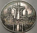 100000 zł złotych 1990 Solidarność TYP A uncja 1 oz SREBRO