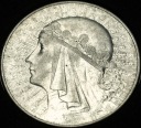 10 zł złotych 1932 Głowa Kobiety Polonia Jadwiga Babka SREBRO