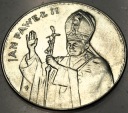10000 zł złotych 1987 Jan Paweł II SREBRO