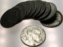 LOT zestaw 10 x 10 zł złote Głowa Kobiety Polonia Jadwiga Babka SREBRO