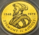 2 zł złote 1996 Zygmunt II August RZADKA