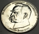 50000 zł 1988 Józef Piłsudski 70 rocznica odzyskania niepodległości SREBRO