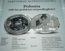 Medal 2019 Polonia Mater Nostra Est 100 lat polskiej niepodległości SREBRO