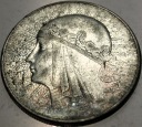 10 zł złotych 1932 Głowa Kobiety Polonia Jadwiga Babka SREBRO