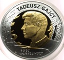 10 zł złotych 2009 Tadeusz Gajcy SREBRO